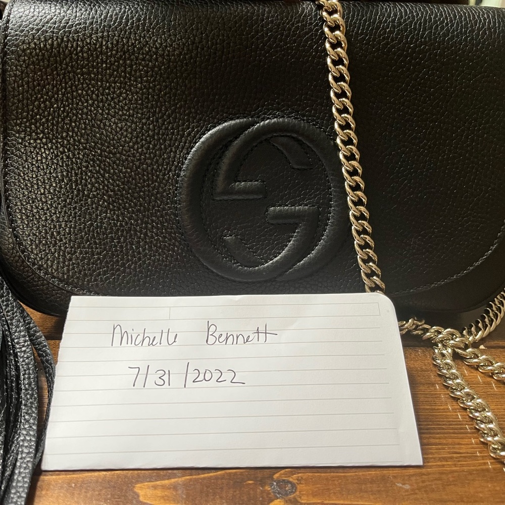 Black Gucci Purse